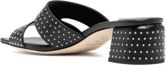 Jimmy Choo Ellison 48 mm sandalen Zwart
