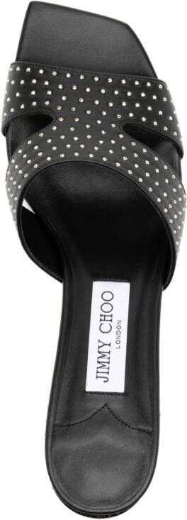 Jimmy Choo Ellison 48 mm sandalen Zwart