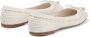 Jimmy Choo Elme ballerina's verfraaid met parel Wit - Thumbnail 3