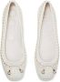 Jimmy Choo Elme ballerina's verfraaid met parel Wit - Thumbnail 4