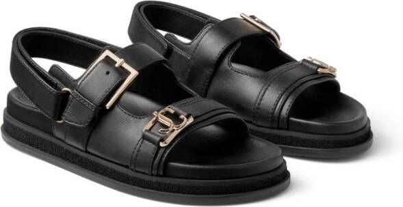Jimmy Choo Elyn sandalen Zwart