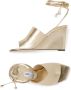 Jimmy Choo Sandalen met sleehak Goud - Thumbnail 10