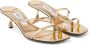 Jimmy Choo Etana 50 mm sandalen Goud - Thumbnail 2