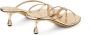 Jimmy Choo Etana 50 mm sandalen Goud - Thumbnail 3