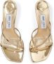 Jimmy Choo Etana 50 mm sandalen Goud - Thumbnail 4