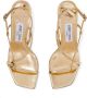 Jimmy Choo Etana 80 sandalen Goud - Thumbnail 4