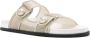 Jimmy Choo Fayence metallic slippers Beige - Thumbnail 2