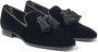 Jimmy Choo Foxley fluwelen mocassins Black Heren - Thumbnail 2