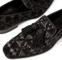 Jimmy Choo Foxley slippers met kwastje Zwart - Thumbnail 5