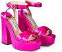 Jimmy Choo Gaia sandalen met plateauzool Roze - Thumbnail 2