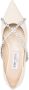 Jimmy Choo Genevi ballerina's met kristallen Beige - Thumbnail 4