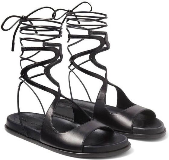 Jimmy Choo Gladiator sandalen Zwart Schoenen.nl