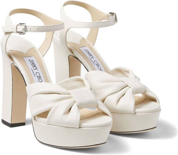 Jimmy Choo Heloise sandalen Wit