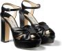 Jimmy Choo Heloise platform sandalen Zwart Dames - Thumbnail 7