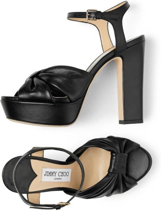 Jimmy Choo Heloise sandalen Zwart