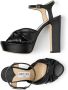 Jimmy Choo Heloise platform sandalen Zwart Dames - Thumbnail 9