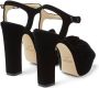 Jimmy Choo Heloise sandalen met plateauzool Zwart - Thumbnail 3