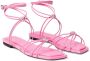 Jimmy Choo Indiya flat strappy sandals Roze - Thumbnail 2