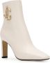 Jimmy Choo Laarsjes met logo Wit - Thumbnail 2