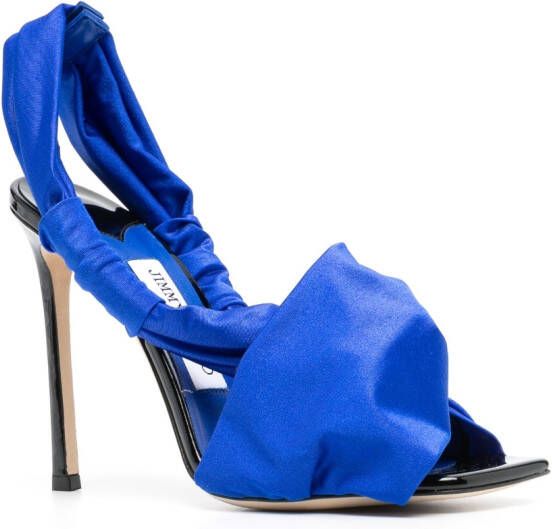 Jimmy Choo Leren sandalen Blauw