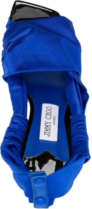 Jimmy Choo Leren sandalen Blauw