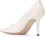 Jimmy Choo Love lakleren pumps Wit - Thumbnail 5