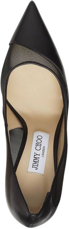 Jimmy Choo Love pumps met mesh vlak Zwart