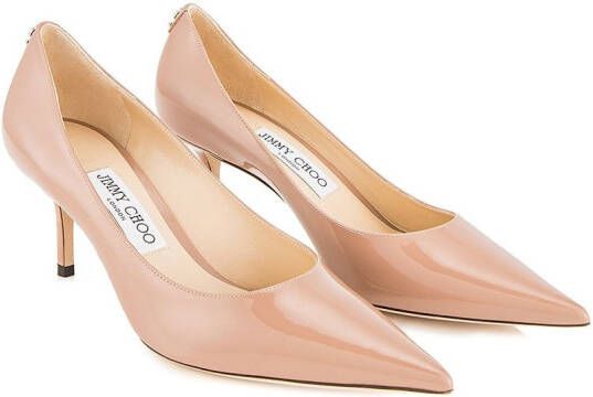 Jimmy Choo Love pumps met puntige neus Roze