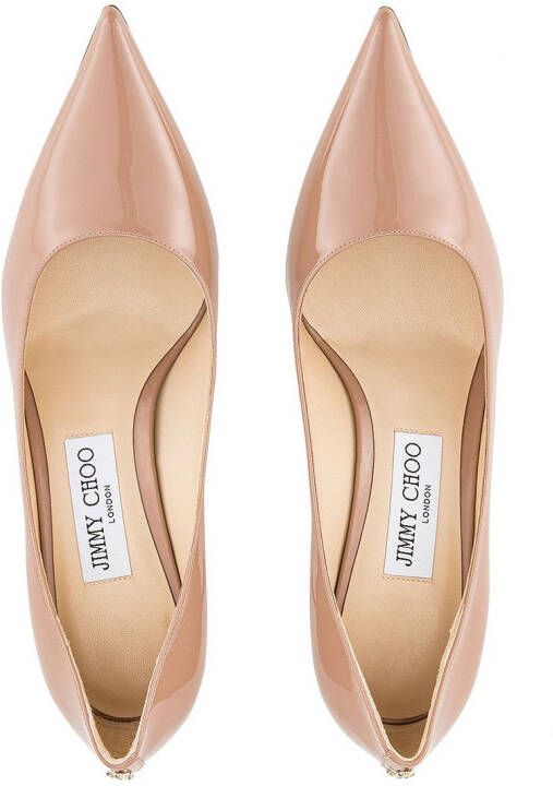 Jimmy Choo Love pumps met puntige neus Roze