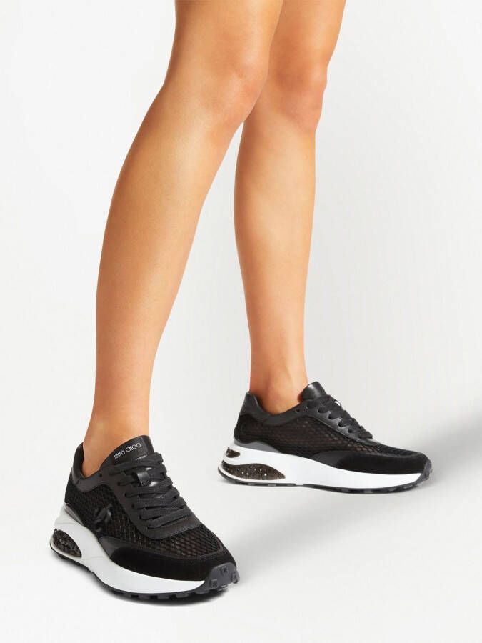 Jimmy Choo Memphis low-top sneakers Zwart