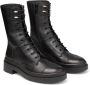Jimmy Choo Stijlvolle zwarte leren enkellaarzen Black Dames - Thumbnail 4