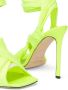 Jimmy Choo Neoma 110 sandalen met wikkelband Groen - Thumbnail 11