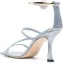 Jimmy Choo Otillia 90 mm satijnen sandalen Blauw - Thumbnail 3