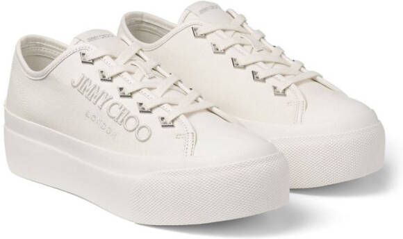 Jimmy Choo Palma Maxi sneakers met plateauzool Wit