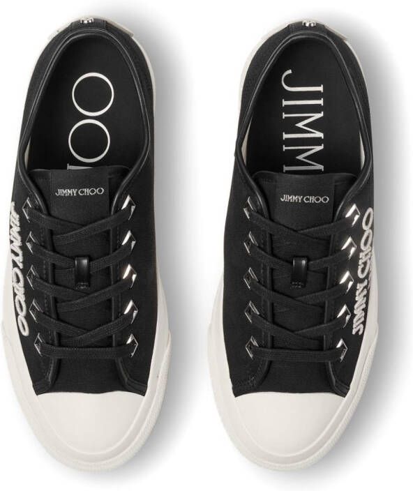 Jimmy Choo Palma Maxi F sneakers met plateauzool Zwart