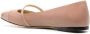 Jimmy Choo Leren ballerina's Beige - Thumbnail 3