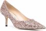Jimmy Choo Pumps met glitter Roze - Thumbnail 2