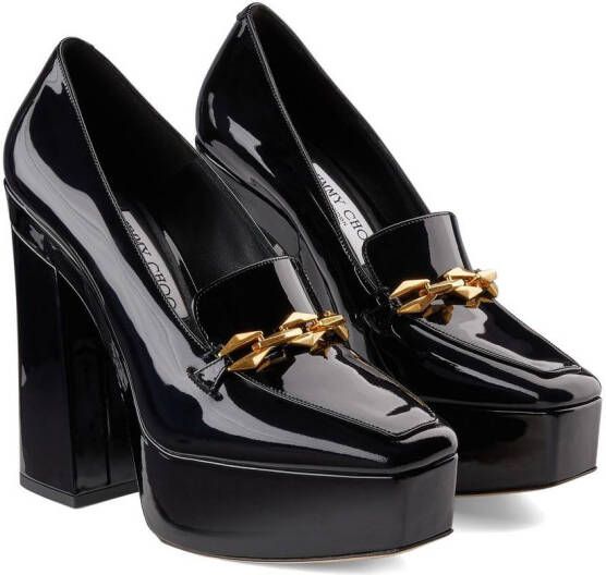 Jimmy Choo Pumps met vierkante teen Zwart