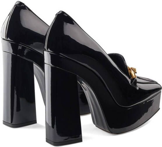 Jimmy Choo Pumps met vierkante teen Zwart