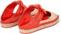 Jimmy Choo Reka geweven espadrilles Rood - Thumbnail 3