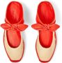 Jimmy Choo Reka geweven espadrilles Rood - Thumbnail 4