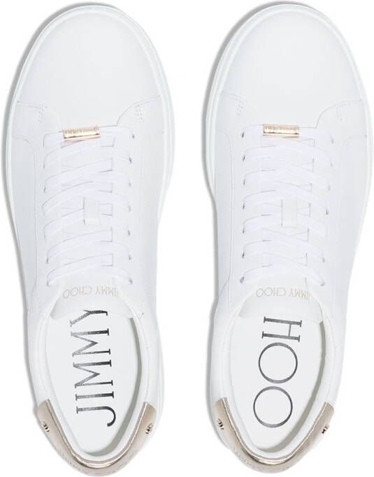 Jimmy Choo Rome low-top sneakers Wit