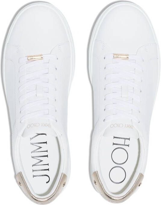 Jimmy Choo Rome low-top sneakers Wit