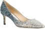 Jimmy Choo Shaded Glitter Romy Pumps Gray Dames - Thumbnail 6