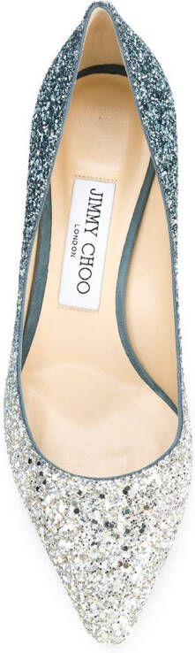 Jimmy Choo Romy 60 glitterpumps Metallic