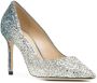 Jimmy Choo Romy 85 pumps Zilver - Thumbnail 5