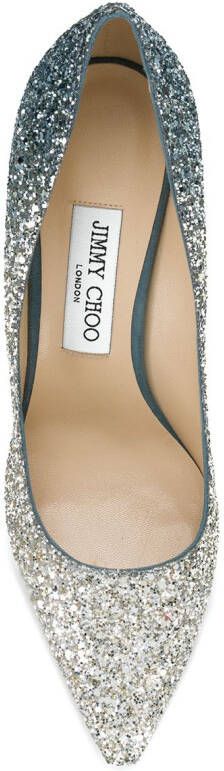 Jimmy Choo Romy 85 pumps Zilver