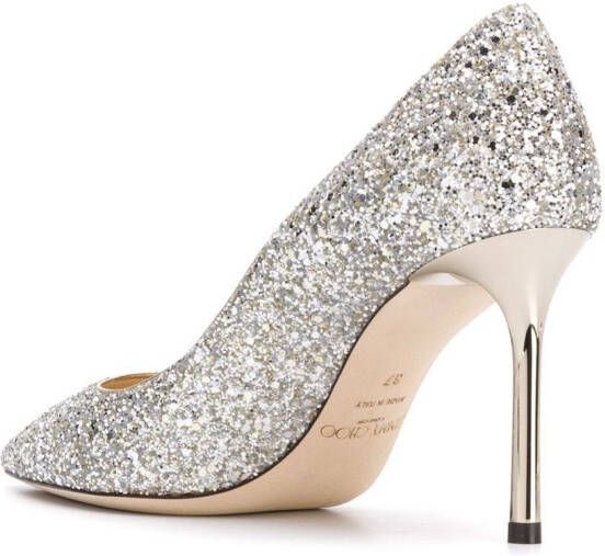 Jimmy Choo Romy 85 pumps Zilver