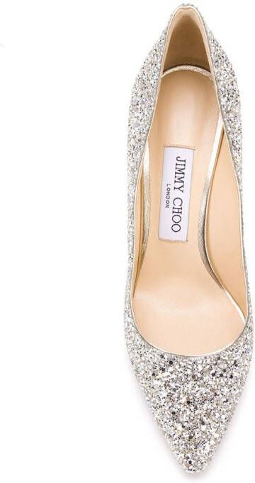 Jimmy Choo Romy 85 pumps Zilver