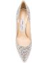 Jimmy Choo Romy 85 pumps Zilver - Thumbnail 4
